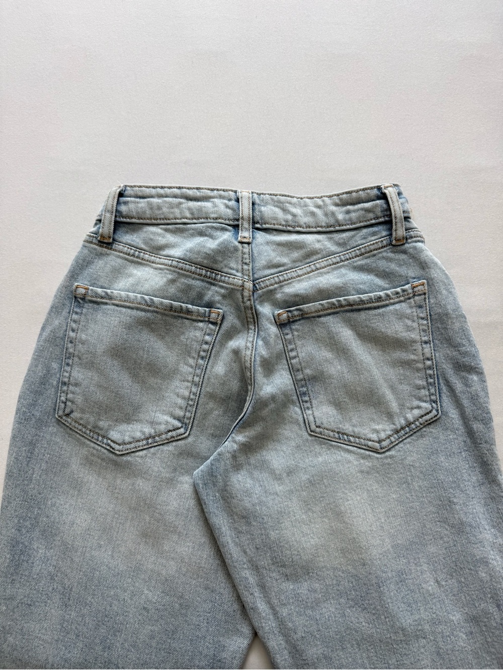 Old Navy Curvy O.G. Straight Leg Jeans | Distressed Y2K Vintage | Size 2 - Picture 6 of 11